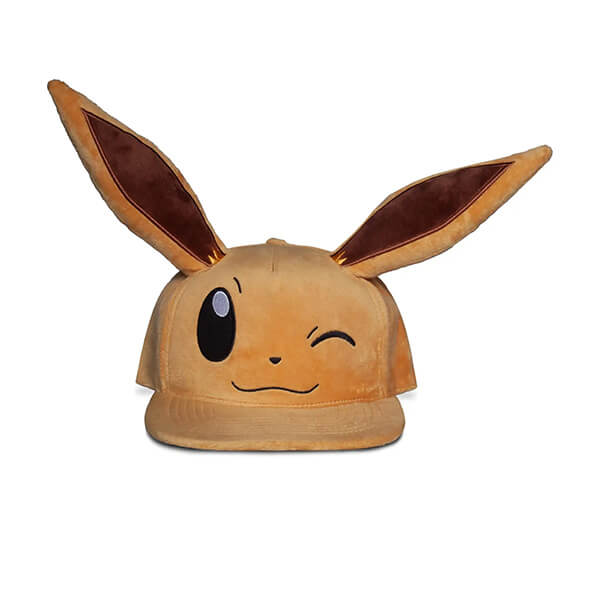 Šiltovka Pokémon - Winking Eevee (plyšová)