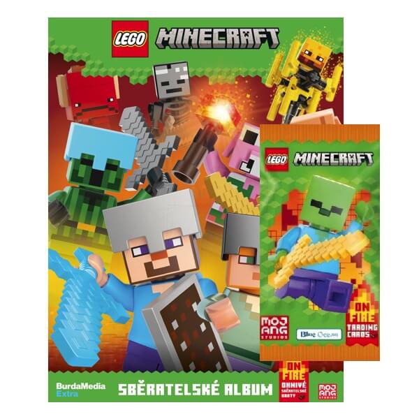 Karty Lego Minecraft 3. séria - On Fire Štartovací balíček