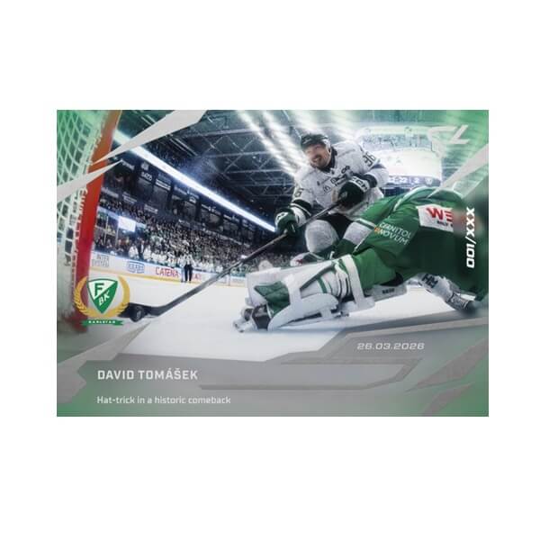 Hokejová karta Live švédska HL 2025-2026 - L-47 David Tomášek