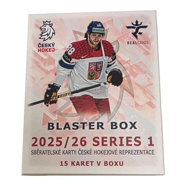 Hokejové karty Český hokej 2025-2026 Series 1 Blaster Box