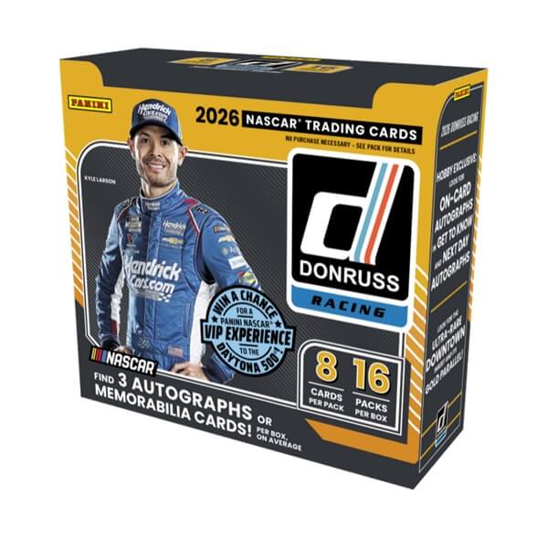 2026 Panini Donruss Racing Hobby Box - karty Nascar Racing
