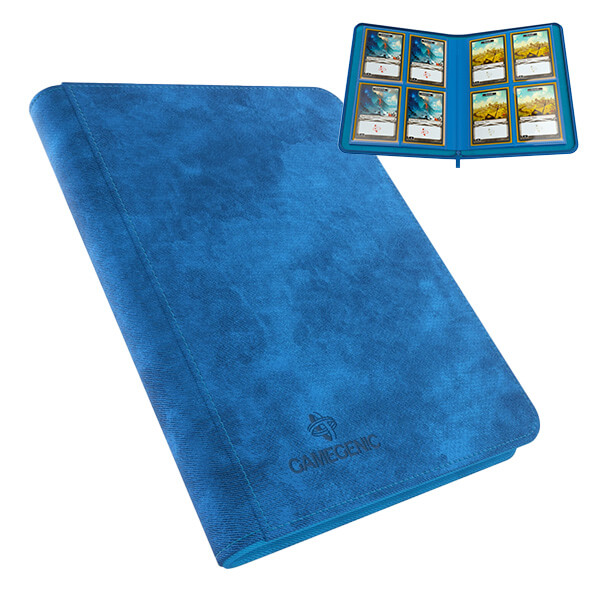 Album na karty Gamegenic Zip-Up 4-Pocket - Blue