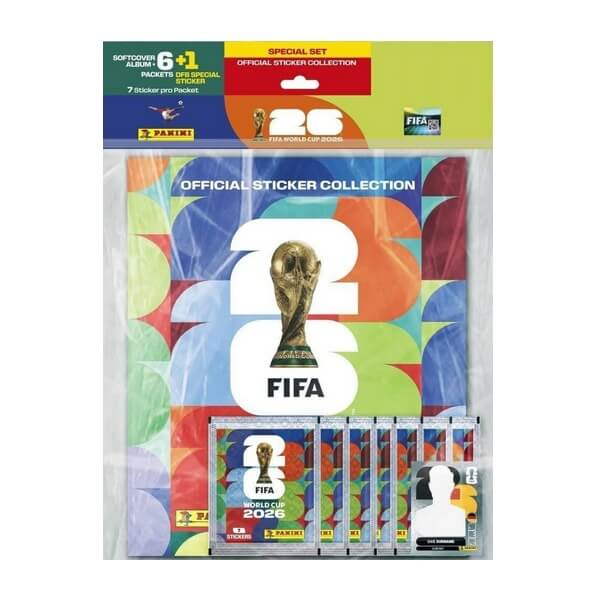FIFA World Cup 2026 Sticker Starter Pack DE - Futbalové nálepky