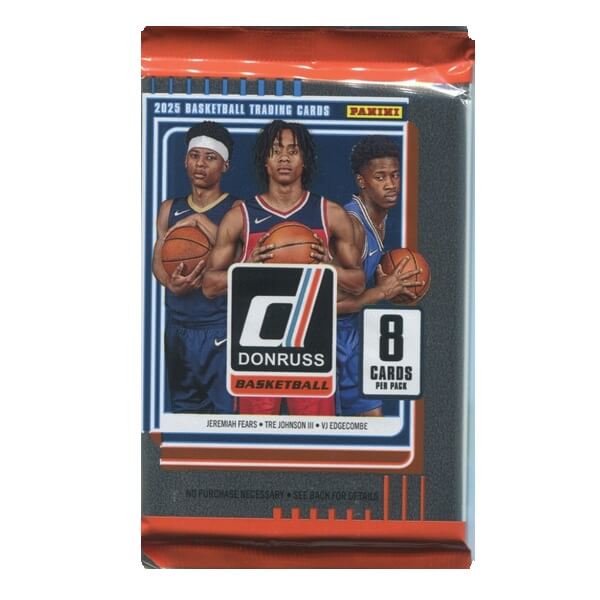 2025-2026 Karty NBA Panini Donruss Basketball Hobby balíček