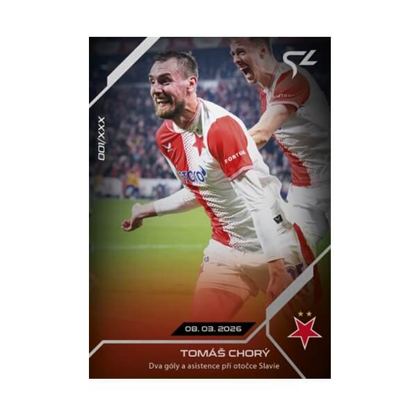 Futbalová karta Chance Liga 2025-2026 - L-35 Tomáš Chorý