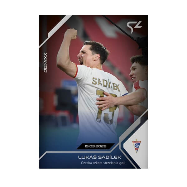 Futbalová karta Ekstraklasa 2025-2026 - L-46 Lukáš Sadílek
