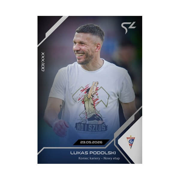 Futbalová karta Ekstraklasa 2025-2026 - L-73 Lukas Podolski