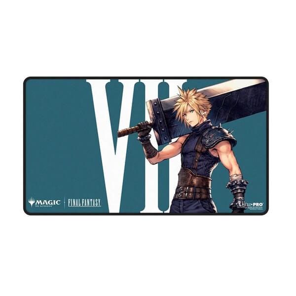 Herná podložka Black-Stitched Playmat Magic: The Gathering Final Fantasy - Cloud, Ex-Soldier
