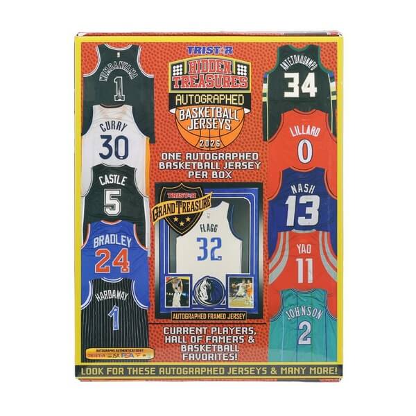 2026 Tristar Hidden Treasures Autographed Basketball Jerseys – podpísaný dres NBA