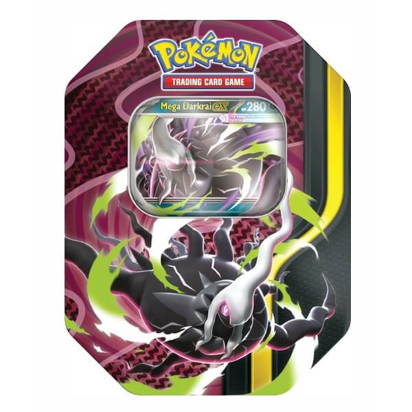 Plechovka Pokémon Mega Forces Tin – Mega Darkrai ex
