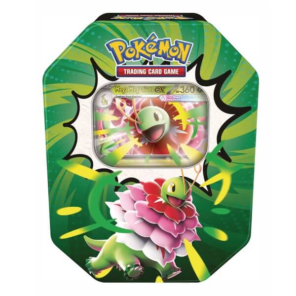 Plechovka Pokémon Ascended Heroes Tin – Mega Meganium ex