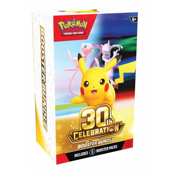Pokémon 30th Celebration Booster Bundle – poškodená fólia