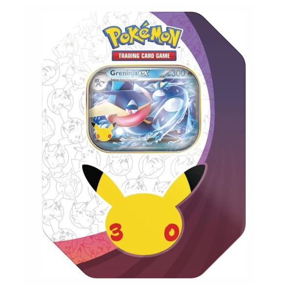 Plechovka Pokémon 30th Celebration Tin – Greninja ex