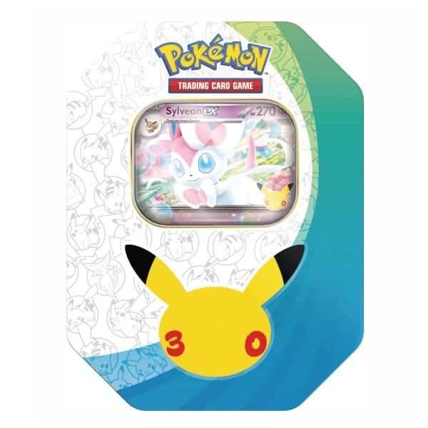Plechovka Pokémon 30th Celebration Tin – Sylveon ex