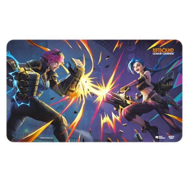 Hracia podložka Riftbound TCG League of Legends: Vendetta – Vi vs Jinx