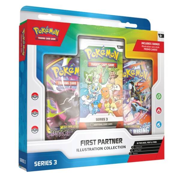 Pokémon First Partner Illustration Collection - Series 3 - 2. akosť