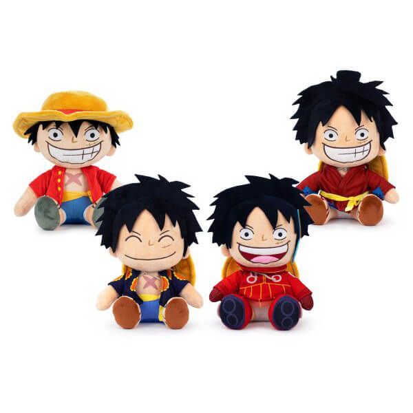 Plyšová plyšák One Piece Luffy (4 varianty) - 26 cm