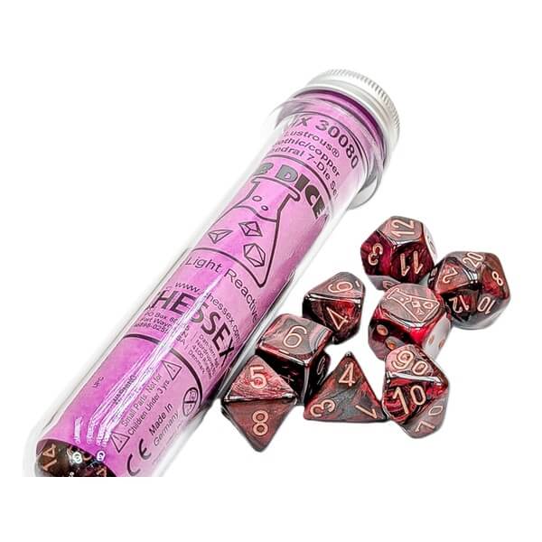 Sada kociek Lab Lustrous Gothic/Copper Polyhedral (CHX 30080) – 7 kusov