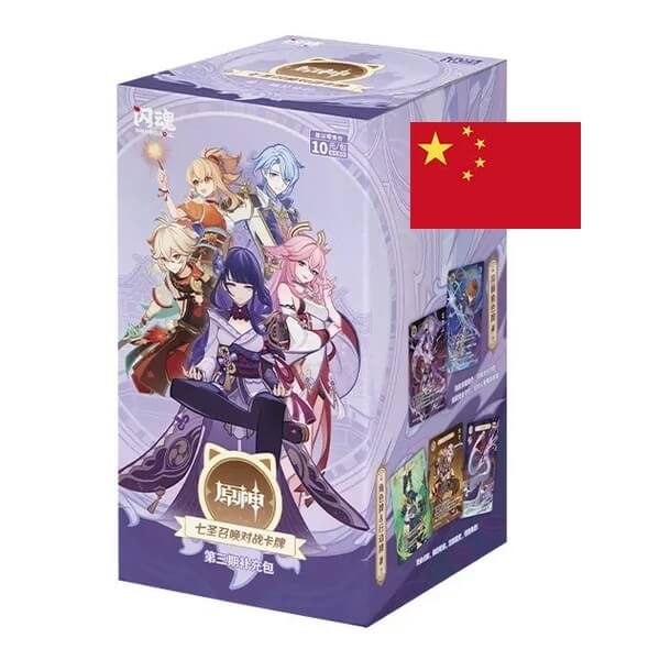 Genshin Impact TCG séria 3 Blind Box – čínsky
