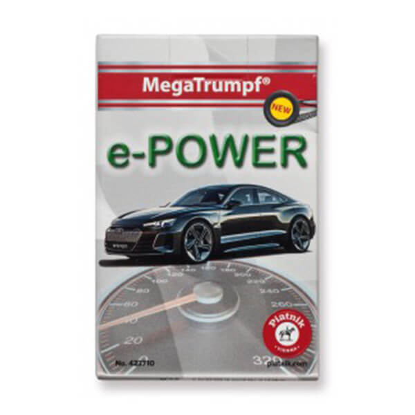 Hracie karty Kvarteto – Autá E-Power