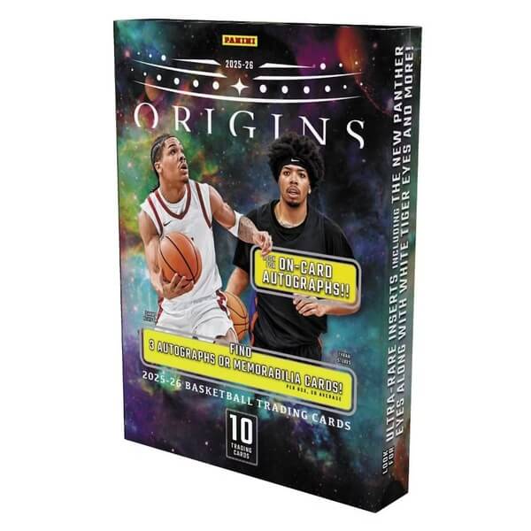 2025–2026 Panini Origins Basketball Hobby Box – karty NBA