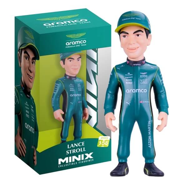 Figurka F1 Minix 156 S2 Aramco Aston Martin – Lance Stroll