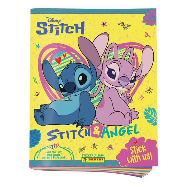Stitch and Angel Sticker Collection – album na nálepky