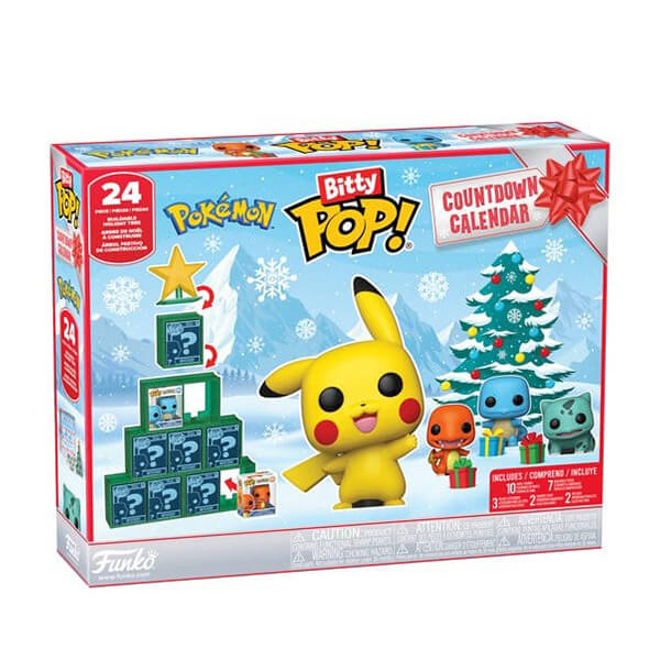 Pokémon Bitty POP! adventný kalendár - figúrky