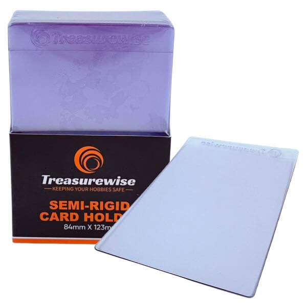 Polotuhé obaly na karty TreasureWise Semi-Rigid Card Holder – 50 ks