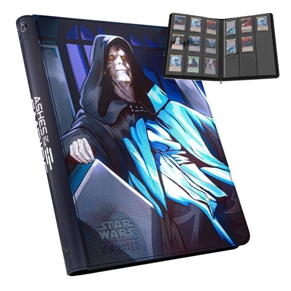 Album na karty Star Wars: Unlimited 9-Pocket 360 karet so zipsom - Luke and Emperor