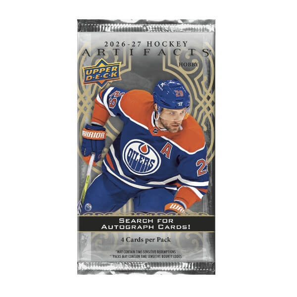 2026–2027 Upper Deck Artifacts Hockey Hobby Balíček – hokejové karty NHL
