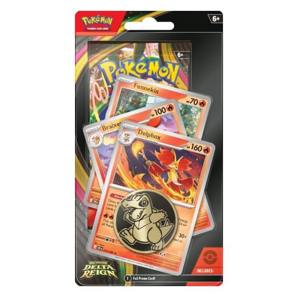 Pokémon Delta Reign Premium Checklane Blister – Delphox