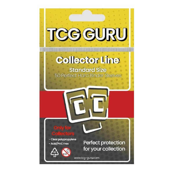 Obaly na karty TCG Guru Collector Line Perfect Hard Binder – 50 ks