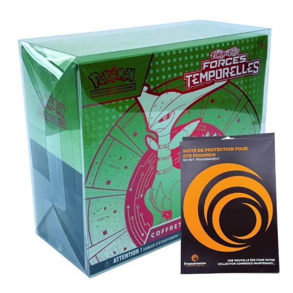 Ochranný PET box TreasureWise pre Pokémon ETB - 5 ks