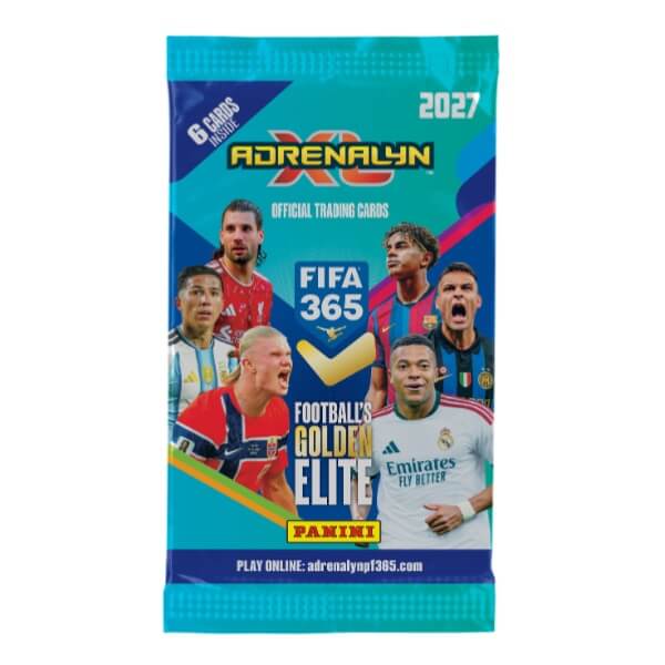 Panini FIFA 365 2026/2027 Adrenalyn XL Booster Balíček – futbalové kartičky 