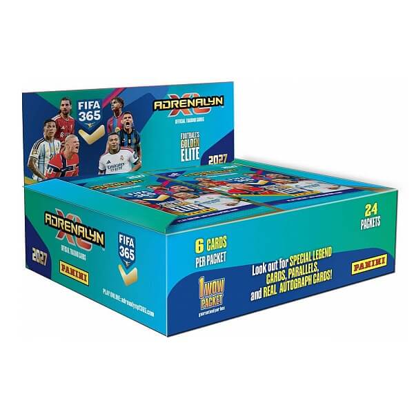 Panini FIFA 365 2026/2027 Adrenalyn XL Booster Box – futbalové kartičky 