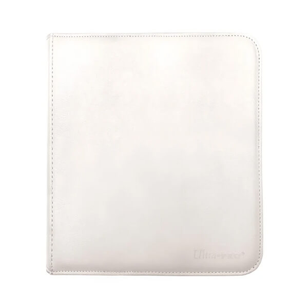Album na karty 12-Pocket Zippered PRO-Binder - White