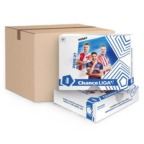Futbalové karty Chance liga 2026-2027 1. séria Hobby Case