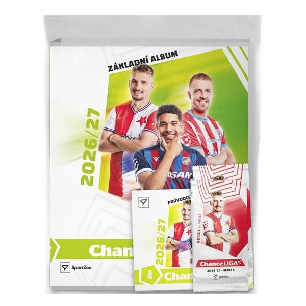 Futbalové karty Chance liga 2026–2027 1. séria Starter Pack