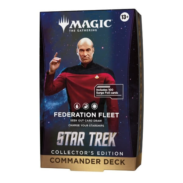 Magic: The Gathering Star Trek Commander Deck Collectors Edition - Federation Fleet