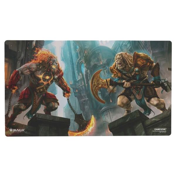 Herná podložka Shiny Playmat Magic: The Gathering Reality Fracture – Ajani, Path of Vengeance a Ajani, Counterattack Leader