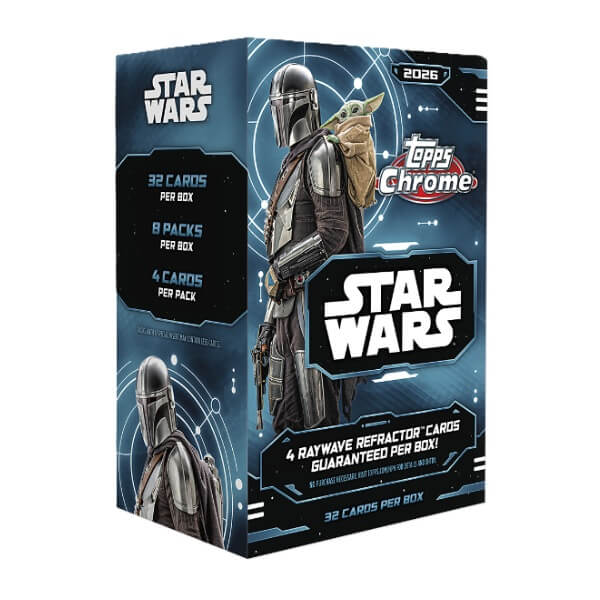 2026 Topps Star Wars Chrome – Blaster Box