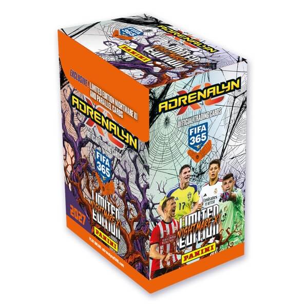 Panini FIFA 365 2026/2027 Adrenalyn XL Nightmare XI Box – futbalové kartičky 