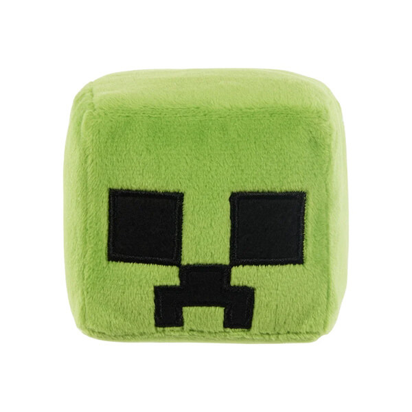 Minecraft plyšák kocka - Creeper - 7,5 cm