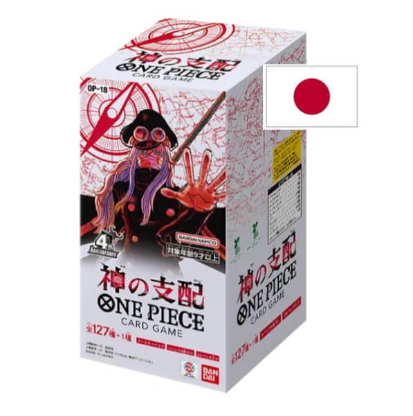 One Piece TCG – The Dominance of God Booster Box (OP-18) – japonský