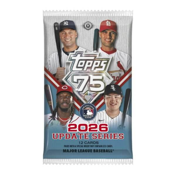 2026 Topps Update Series Baseball Hobby balíček – karty MLB