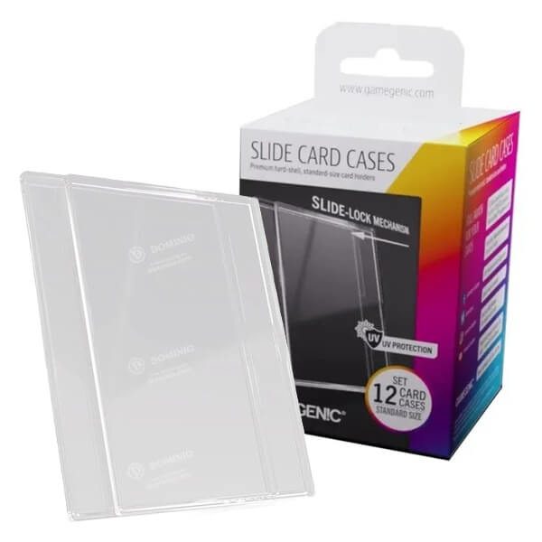 Pevné puzdro na kartu – Gamegenic Slide Card Case – 12 ks