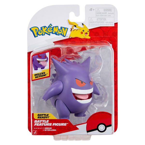 Akčná figúrka Pokémon Gengar 11 cm (pohyblivá)