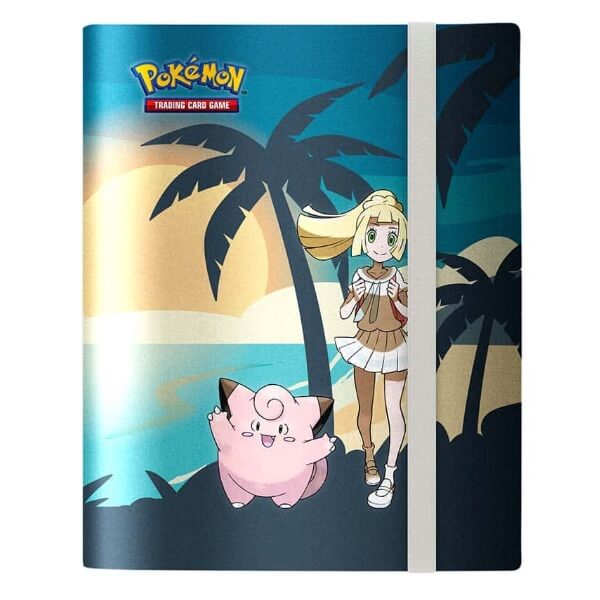 Pokémon album A4 na 360 kariet PRO Binder – Lillie a Clefairy