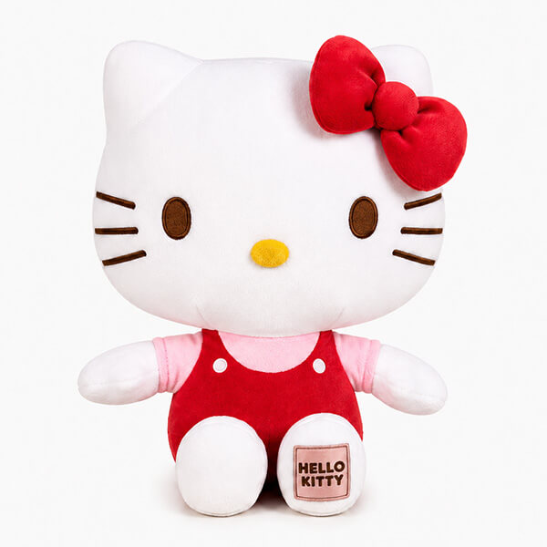 Hello Kitty plyšák - červená classic - 25 cm